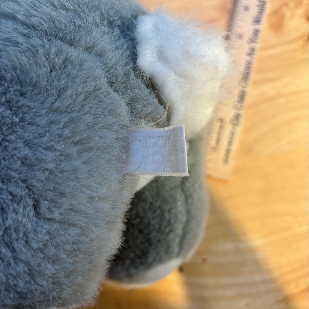 Vintage Gray Bunny Plush - Picture 7 of 9